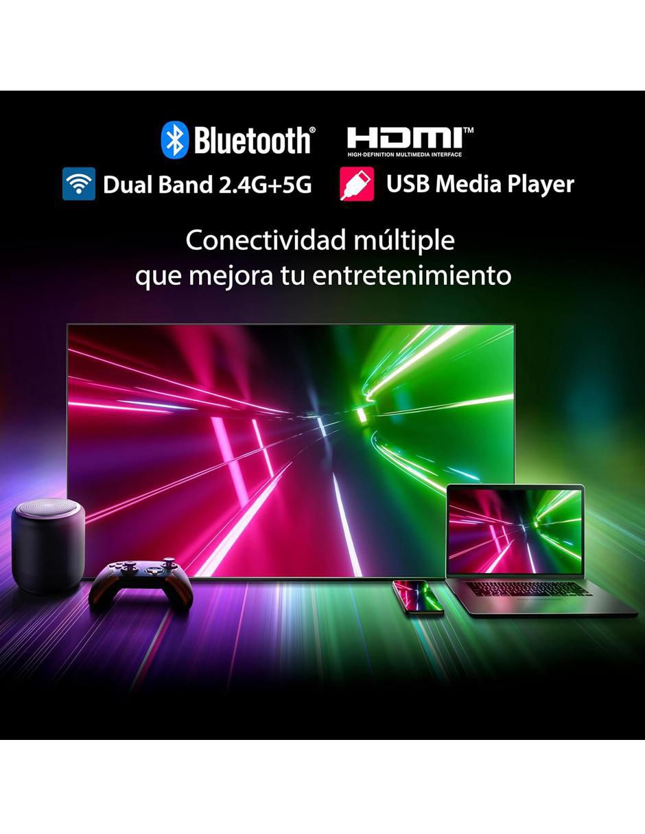 Pantalla Smart TV LED de 75 pulgadas 4K/UHD 75C350NM con AI Upscaling 2