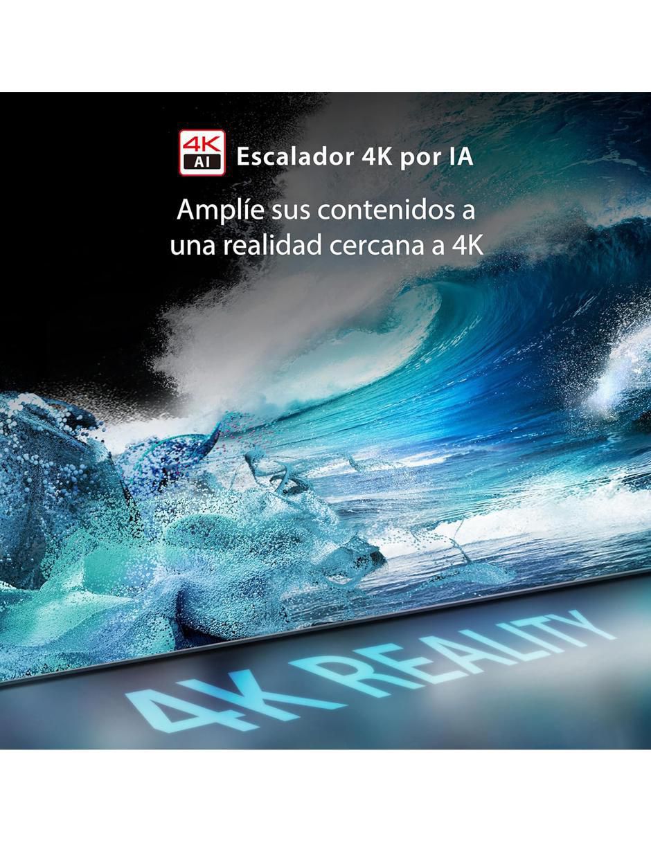 Pantalla Smart TV LED de 75 pulgadas 4K/UHD 75C350NM con AI Upscaling 6