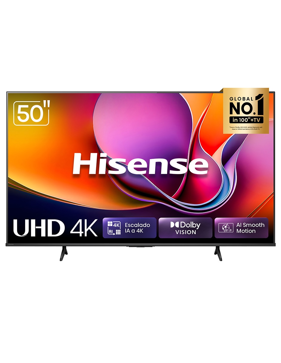 Pantalla Smart TV LED de 50 pulgadas 4K/UHD 50A65NV con AI Sports Mode Pantalla Smart TV LED de 50 pulgadas 4K/UHD 50A65NV con AI Sports Mode