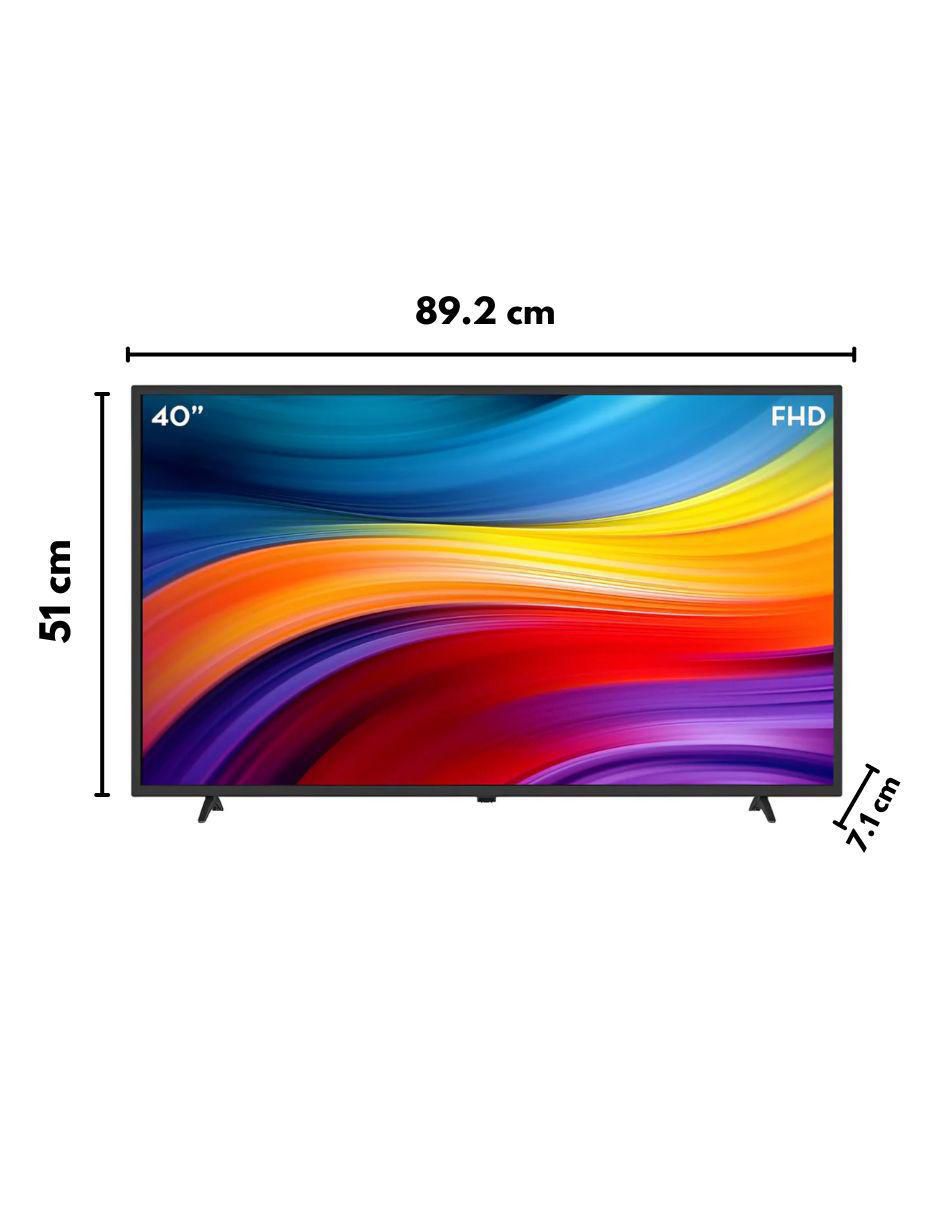 Pantalla Smart TV LED de 40 pulgadas Full HD DHI-LTV40-SA200-C con Android TV 5