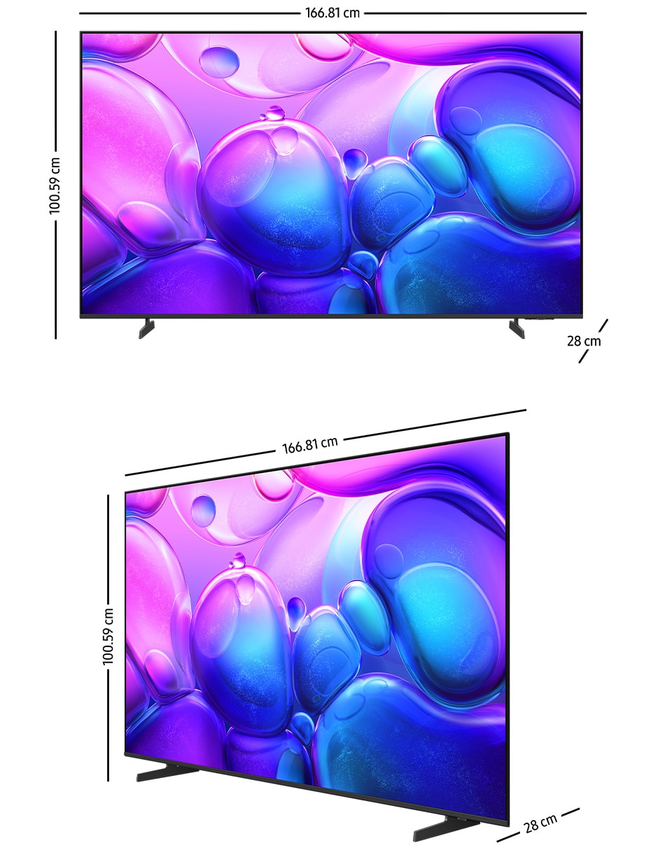 Pantalla Smart TV QLED de 75 pulgadas 4k QN75Q6FAAFXZX 10