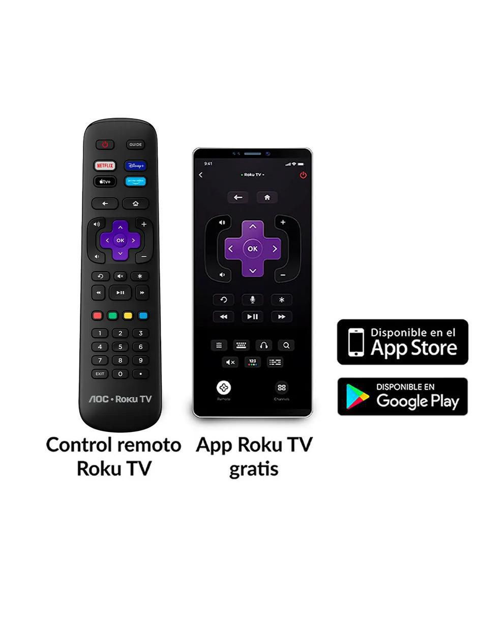 Pantalla Smart TV LED de 50 pulgadas 4K/UHD 50U7045/85A con Roku TV