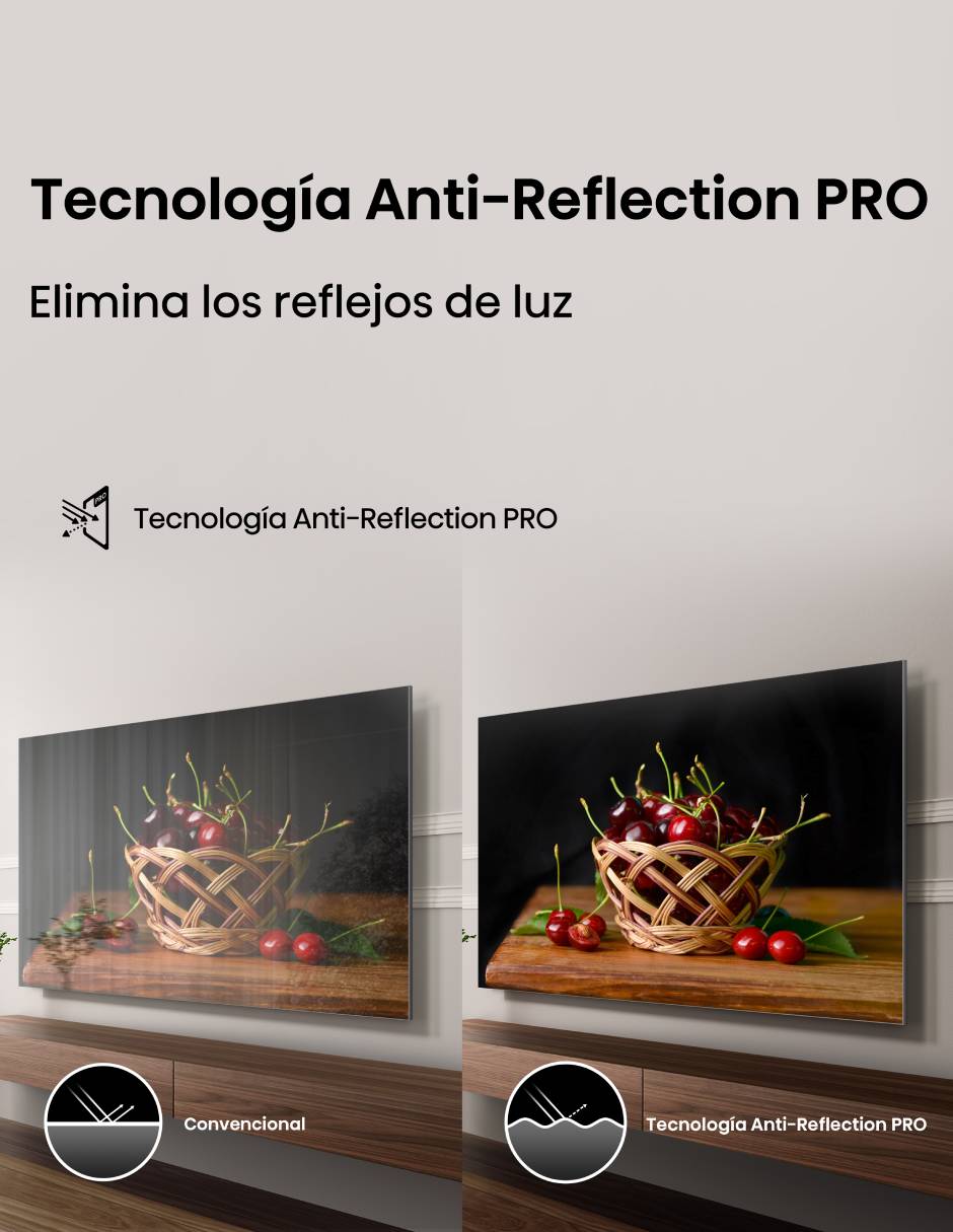 Pantalla Smart TV Hisense Mini LED de 100 pulgadas 4K/UHD 100UX con Google TV con Hi-View AI Engine X