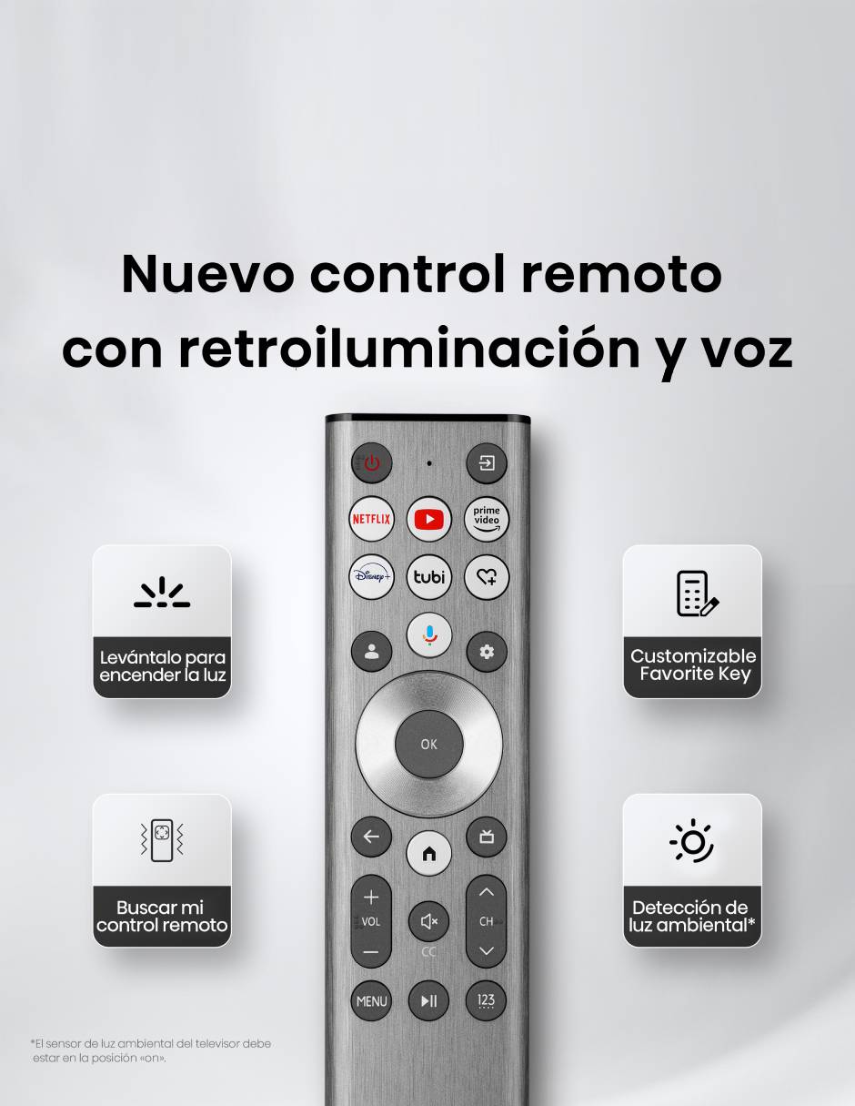 Pantalla Smart TV Hisense Mini LED de 100 pulgadas 4K/UHD 100UX con Google TV con Hi-View AI Engine X