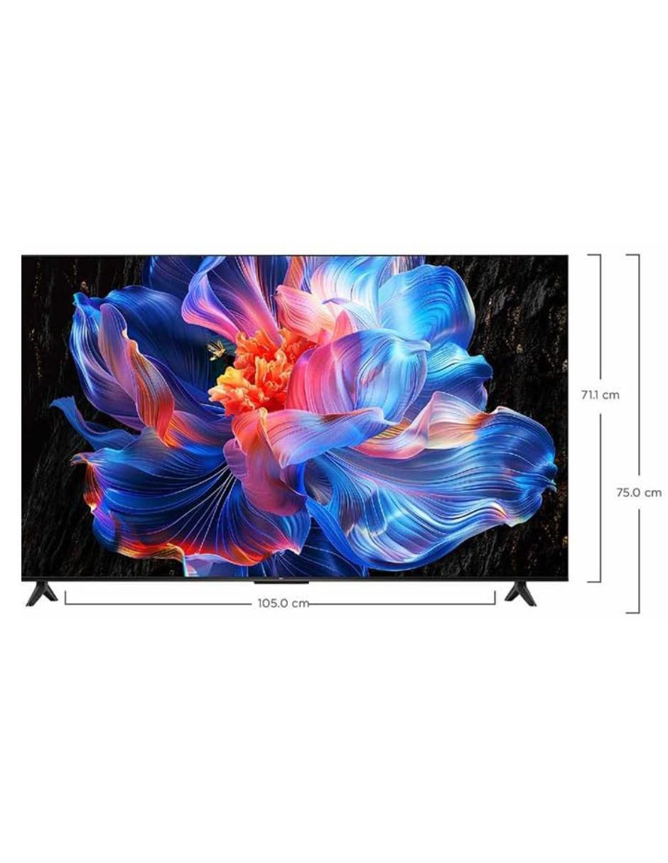 Pantalla Smart TV QLED de 55 pulgadas 4K/UHD 55Q5K con Google TV