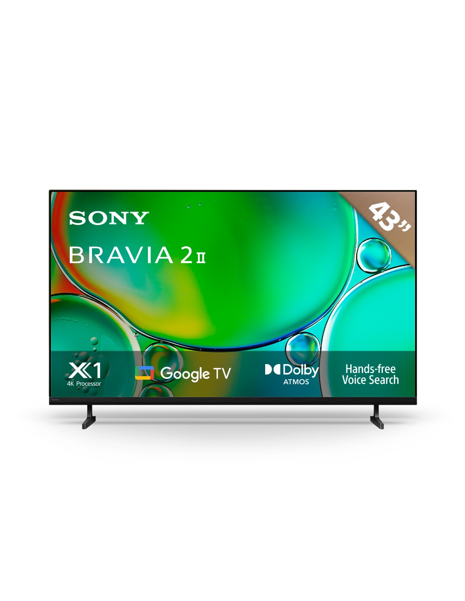 SONY Pantalla Smart TV Sony LCD de 43 pulgadas 4K K-43S20M2 con Google TV