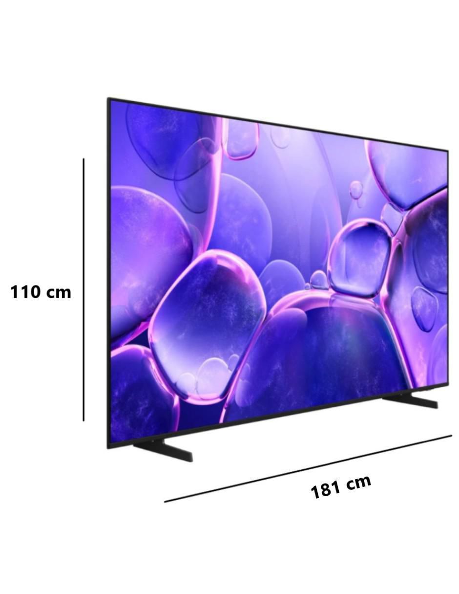 Pantalla Smart TV Samsung Crystal UHD de 75 pulgadas 4K/UHD UN-75U8000 con AI Smooth Motion