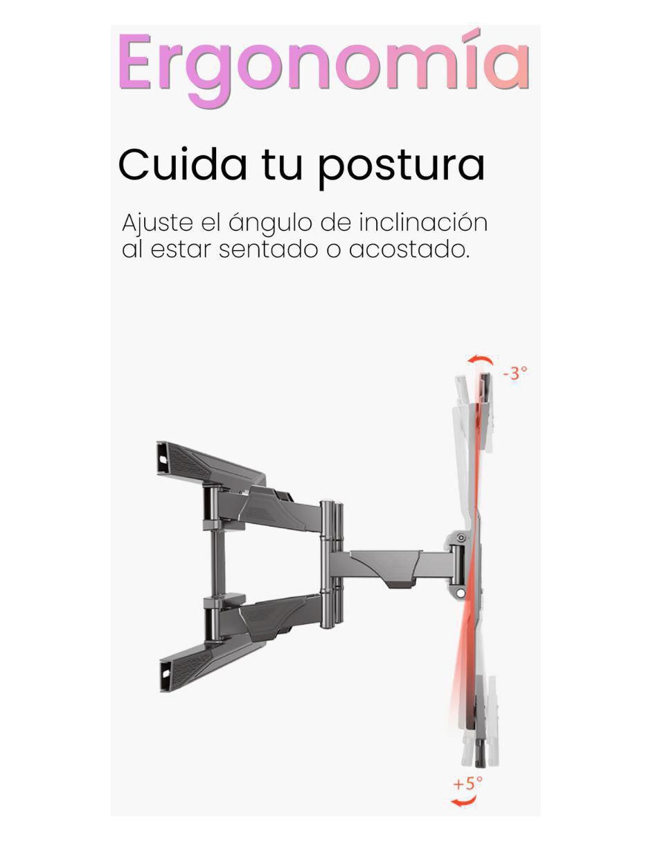 Soporte de pared North Bayou para pantalla inclinable 40 - 80 pulgadas