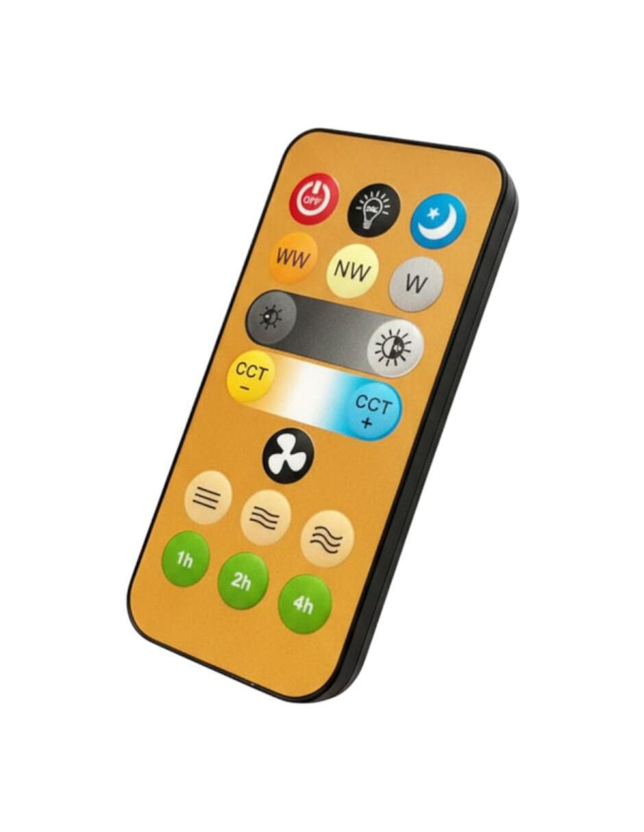 Control remoto IR ventilador foco techo 1