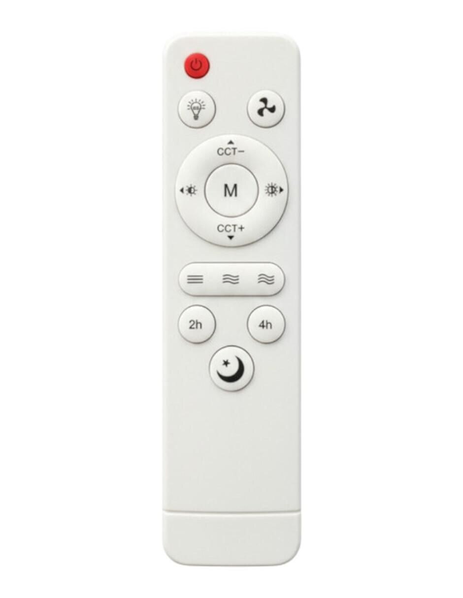 Control remoto IR ventilador foco techo 1