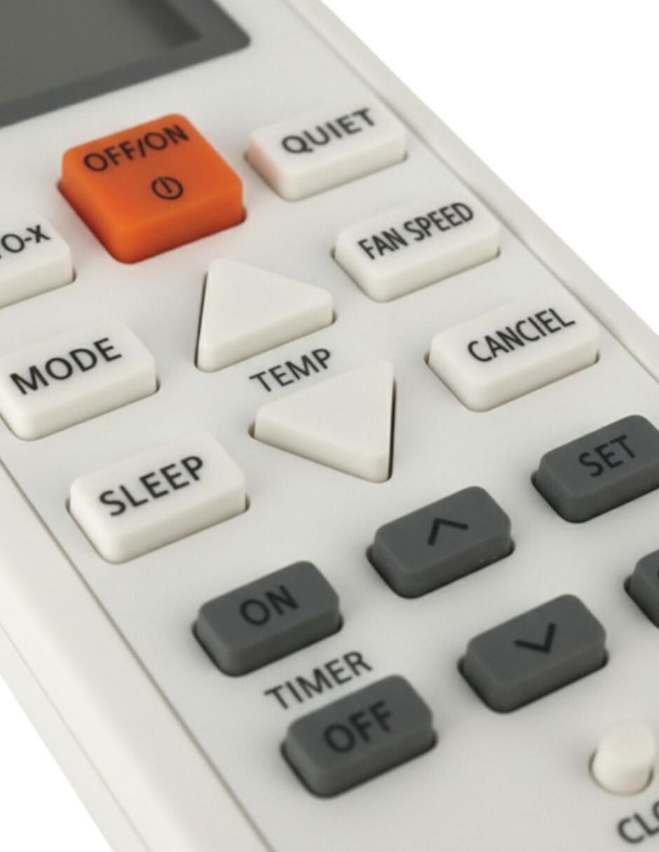 Control remoto para aire acondicionado Minisplit