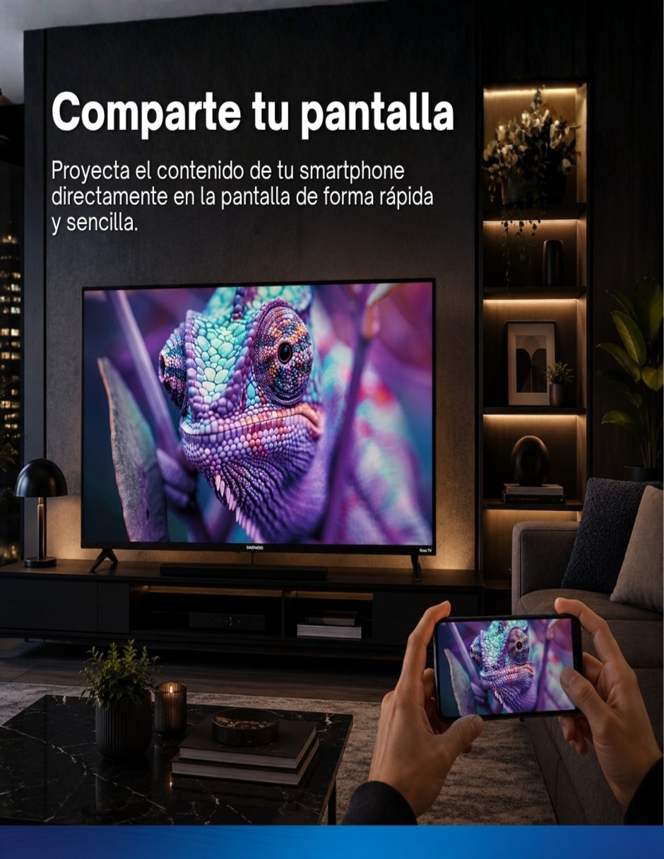 Pantalla Smart TV LED de 32 pulgadas HD DAW32R con Roku TV Pantalla Smart TV LED de 32 pulgadas HD DAW32R con Roku TV