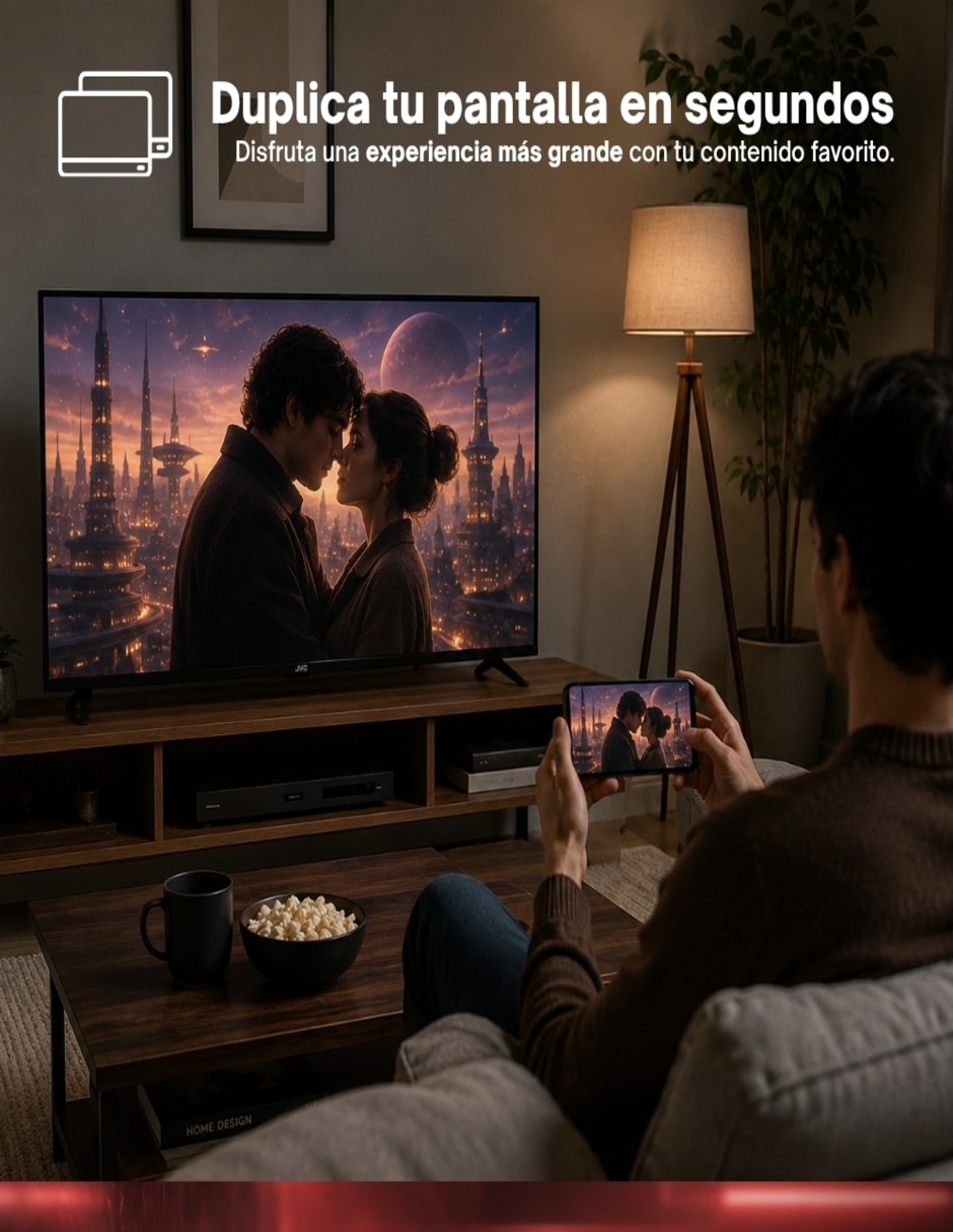 Smart tv led de 24 pulgadas hd si24r con roku tv 7