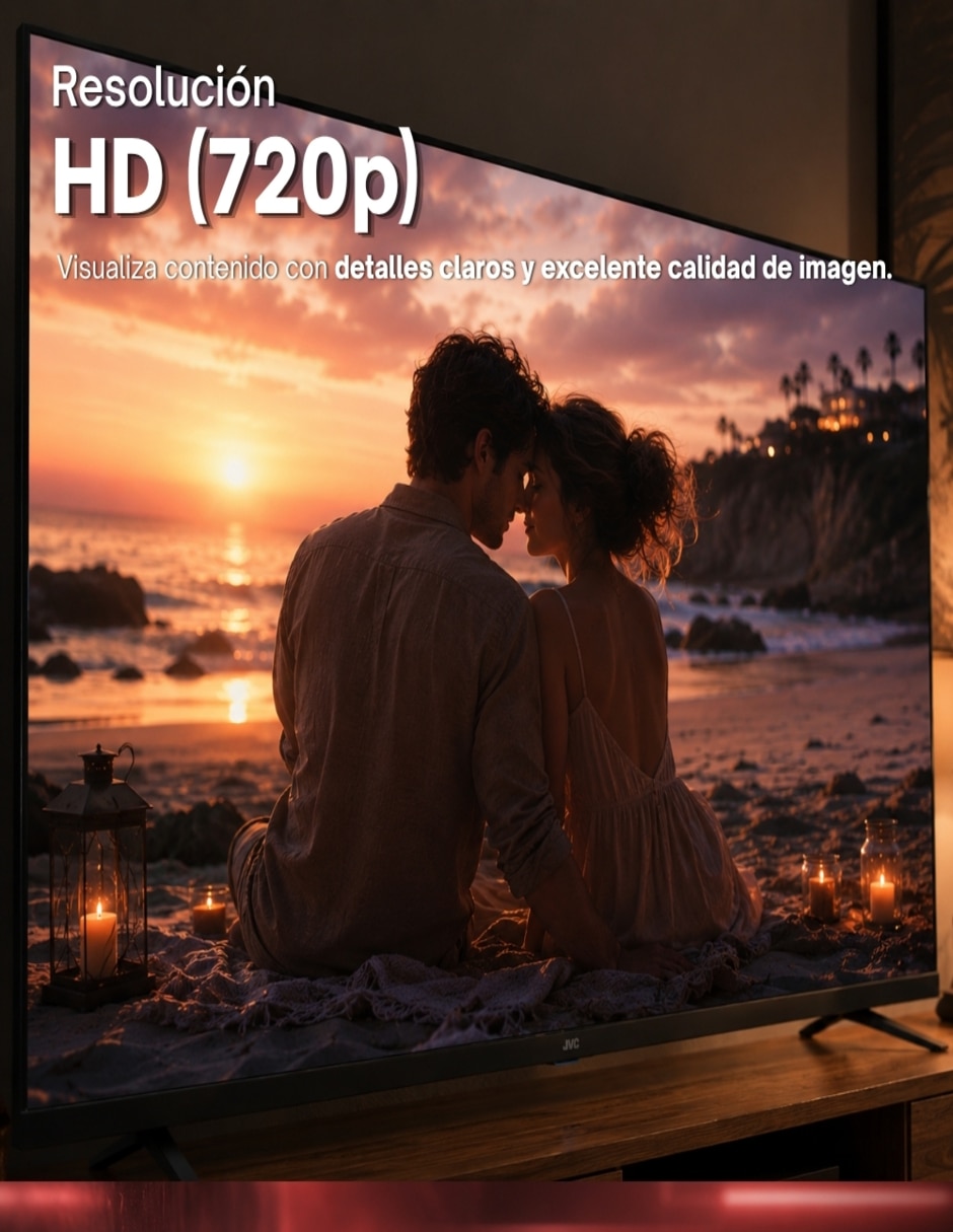Smart tv led de 24 pulgadas hd si24r con roku tv 10