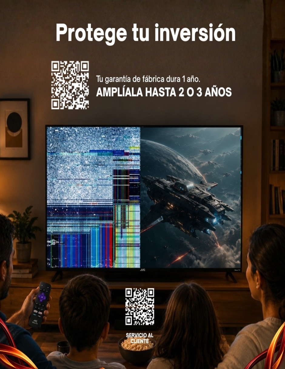 Pantalla Smart TV LED de 43 pulgadas Full HD SI43FRF con Roku TV 6