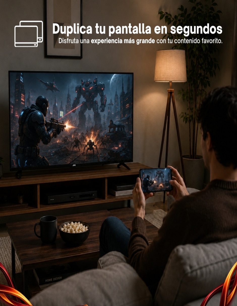 Pantalla Smart TV LED de 43 pulgadas Full HD SI43FRF con Roku TV 7