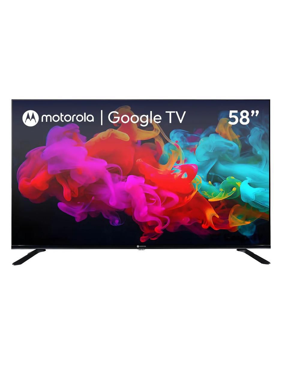 Pantalla Smart TV QLED de 58 pulgadas 4K/UHD MOT58NUQE05 con google TV
