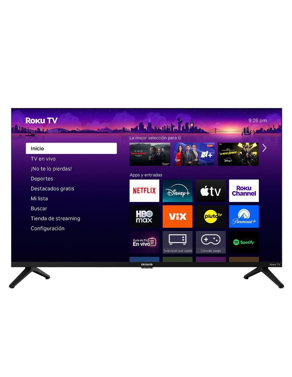 Pantalla Smart TV QLED de 32 pulgadas HD AW32RKQ con Roku TV Pantalla Smart TV QLED de 32 pulgadas HD AW32RKQ con Roku TV