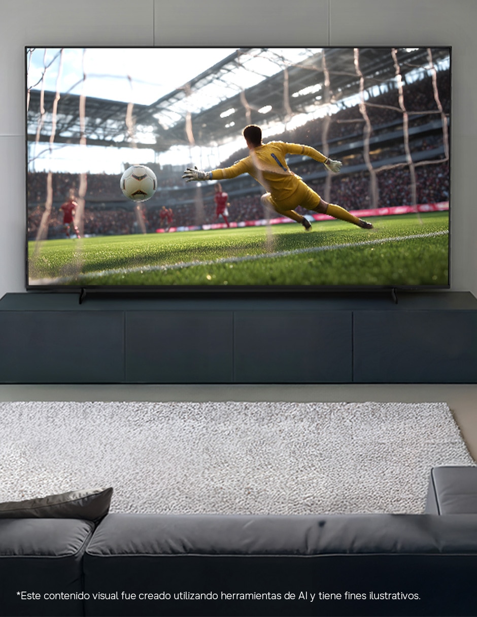 Pantalla Smart TV Mini LED 65 pulgadas 4K UN65M80HAFXZX con AI Escalado a 4K 2