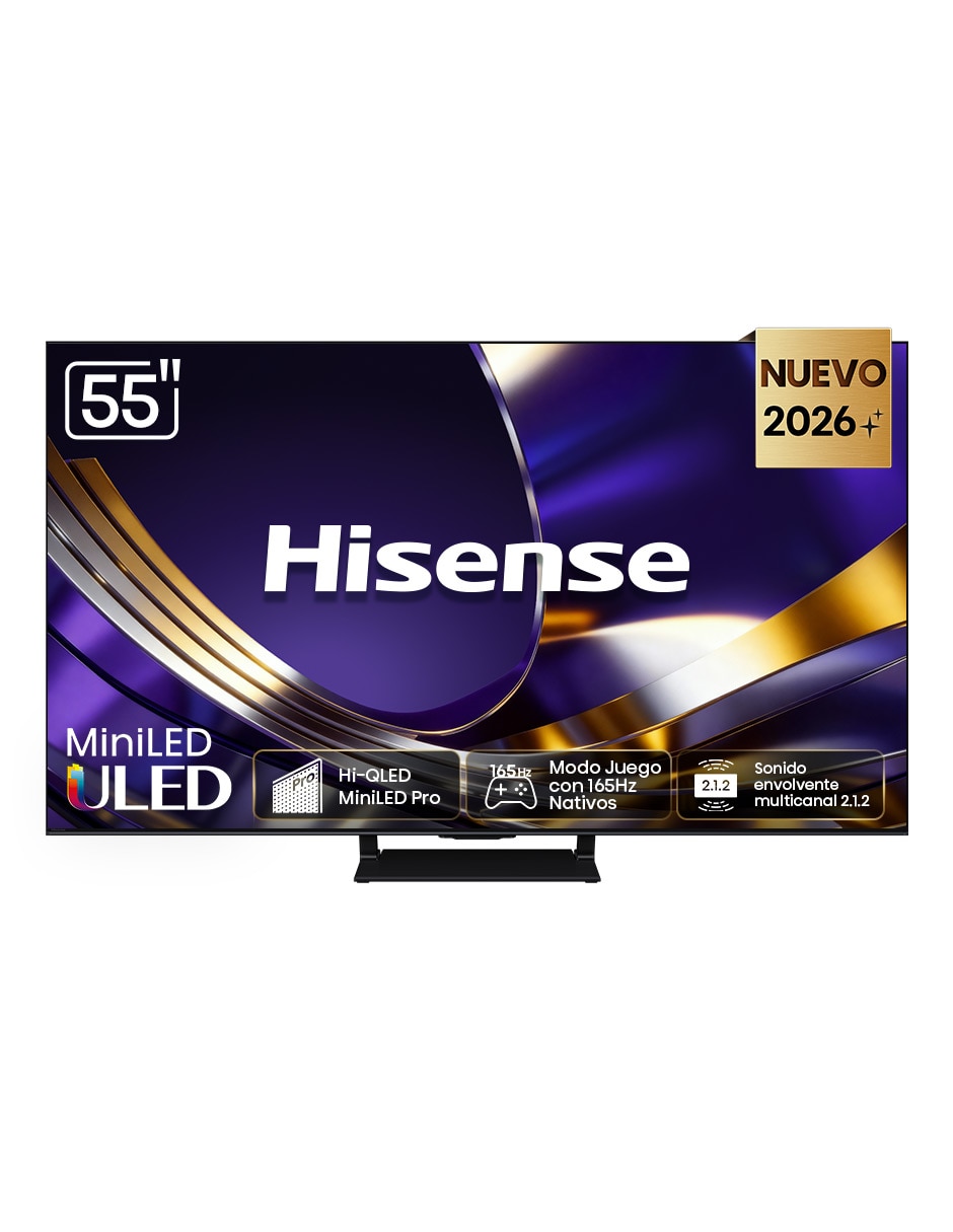 Pantalla Smart TV mini LED de 55 pulgadas 4K 55U7SFM con Fire OS con AI Smooth Motion