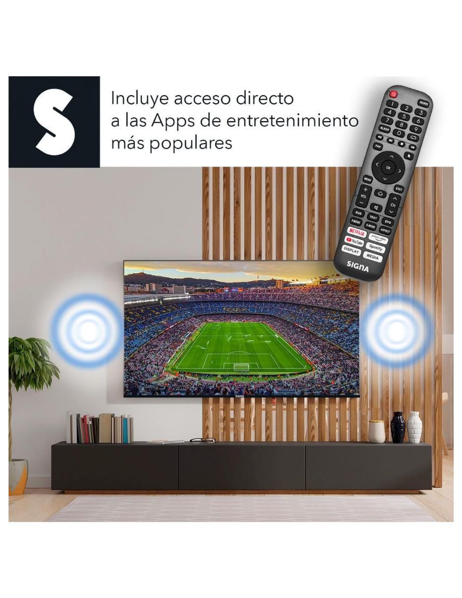 Pantalla smart tv led de 32 pulgadas hd signa smart tv pantalla 32 hd 1080p android tv pantalla inteligente led dolby hd compatible con app de streaming tvhd television smart (32 pulgadas) con google tv con 8