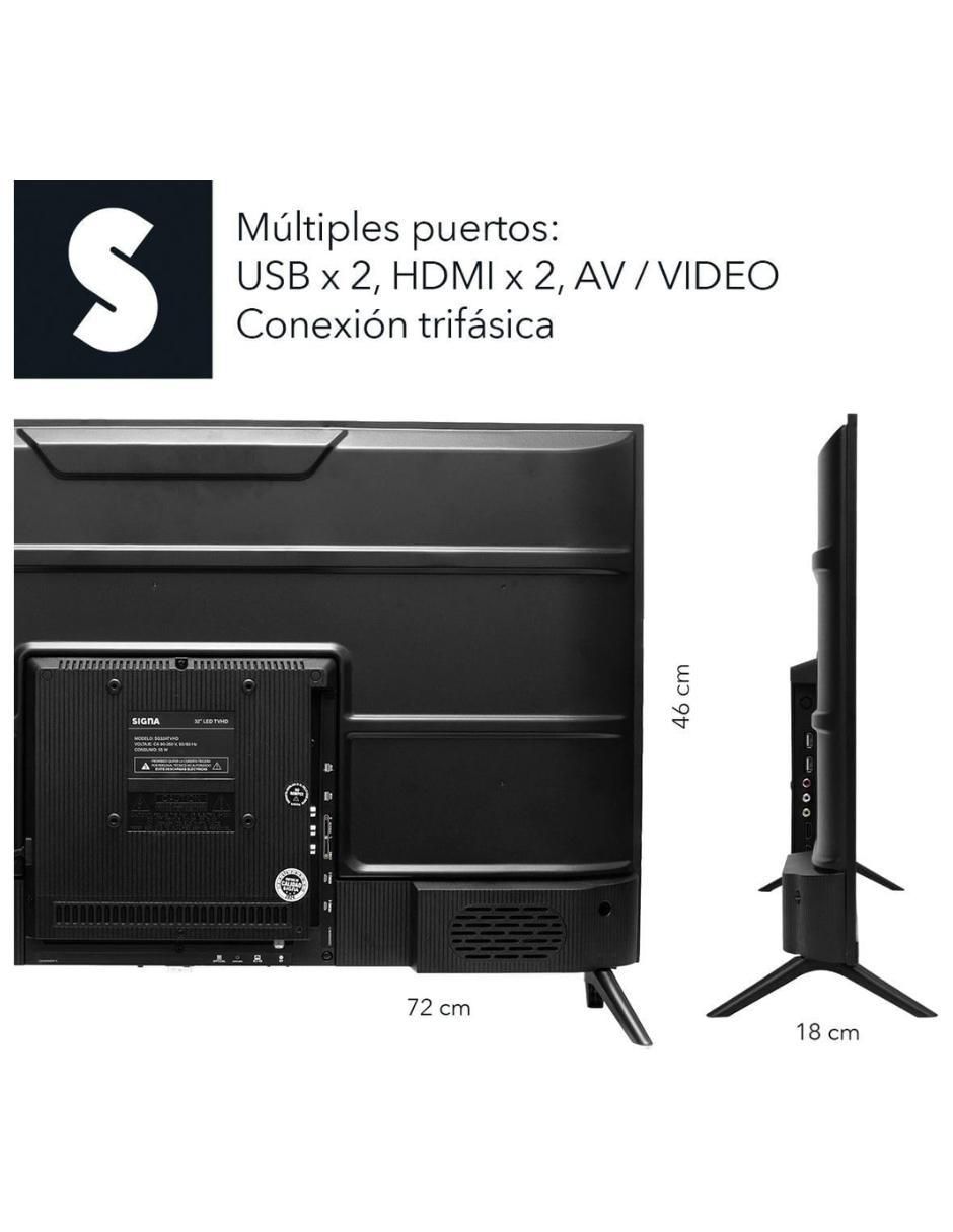 Pantalla smart tv led de 32 pulgadas hd signa smart tv pantalla 32 hd 1080p android tv pantalla inteligente led dolby hd compatible con app de streaming tvhd television smart (32 pulgadas) con google tv con 9