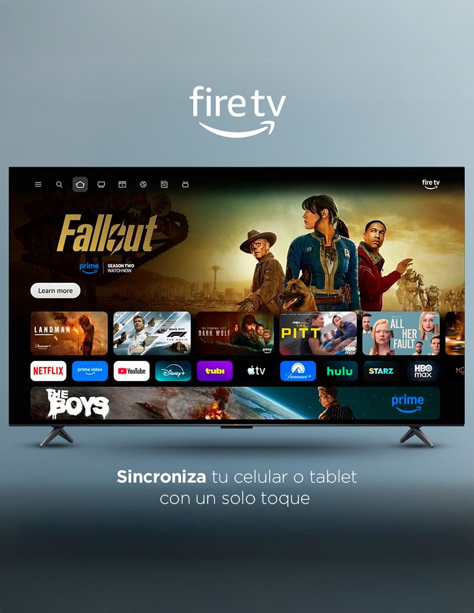 Pantalla Samrt TV Mini LED de 98 Pulgadas 4K/UHD 98QM64L con Fire OS 10