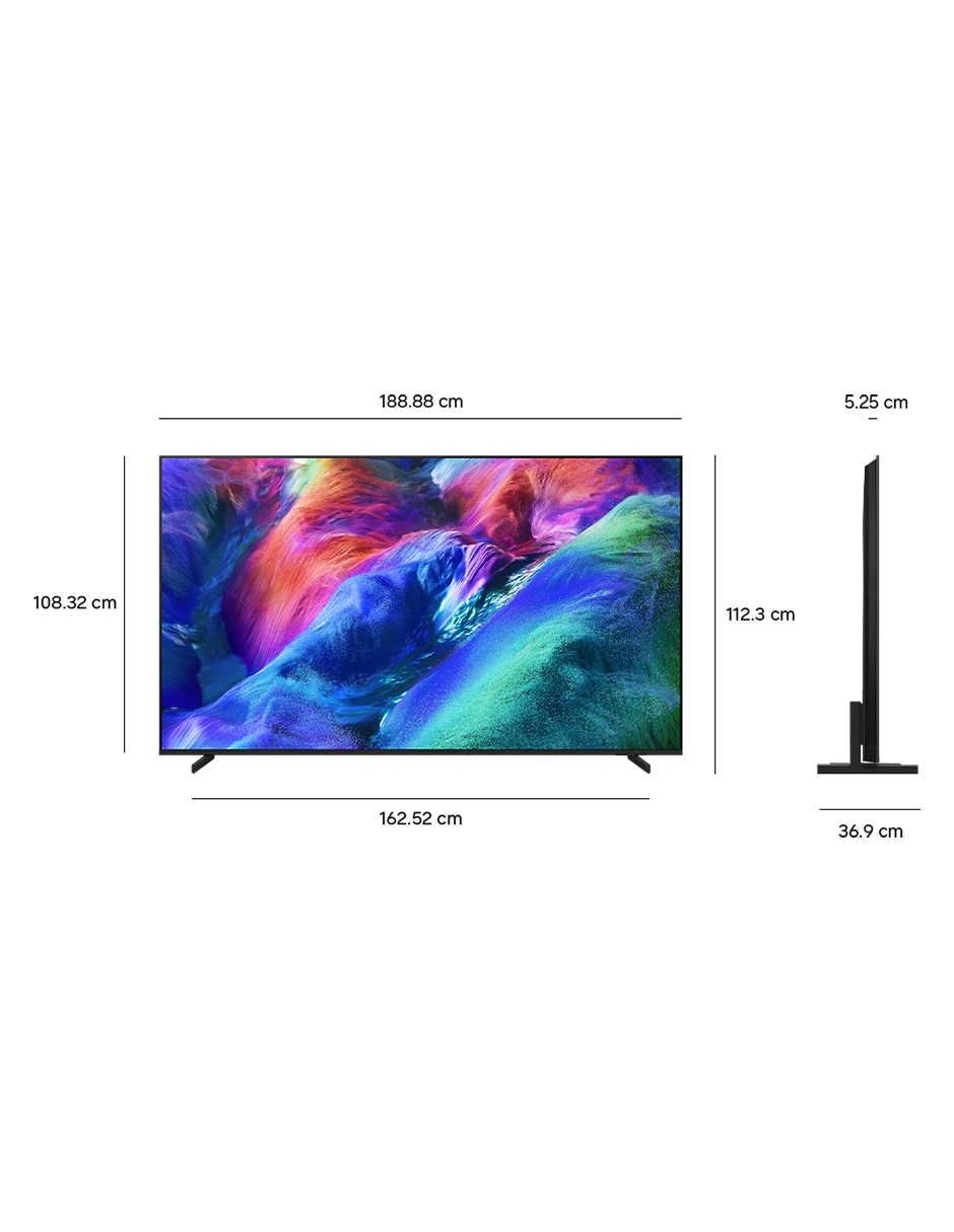 Pantalla Smart TV Neo QLED de 85 pulgadas 4K mrn85r85hafxzx con AI escalado a 4K 9