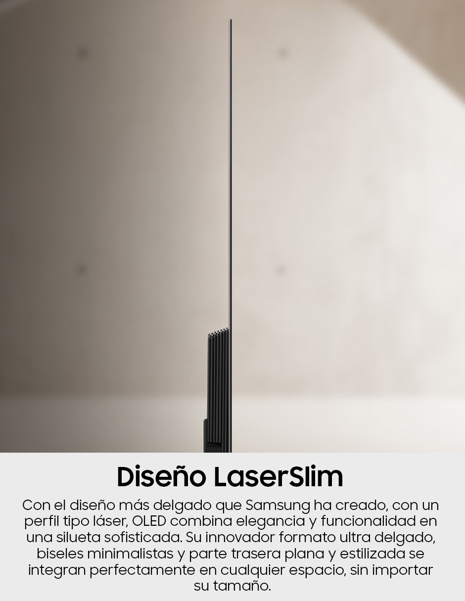 Pantalla smart tv Samsung Oled de 42 pulgadas 4K QN42S90HAEXZX con Tizen y AI escalado a 4K
