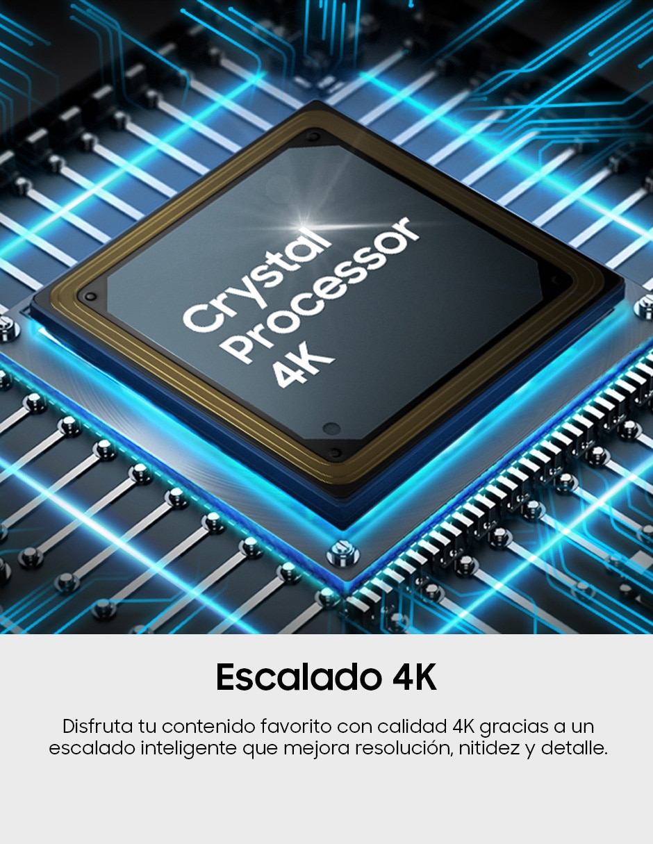 Pantalla smart tv samsung crystal uhd de 65 pulgadas 4k/uhd un65u8500hfxzx con tizen