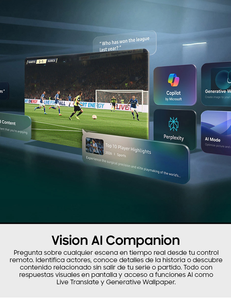 Pantalla Smart TV Samsung Neo QLED de 55 pulgadas 4K QN55QN80HAFXZX con AI escalado a 4K 9