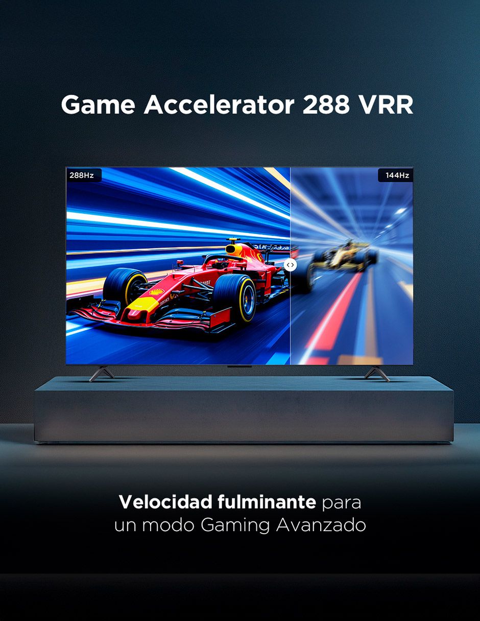 Pantalla Smart TV de 65 pulgadas QD- mini LED de 4K/UHD 65QM64L con Fire OS 3