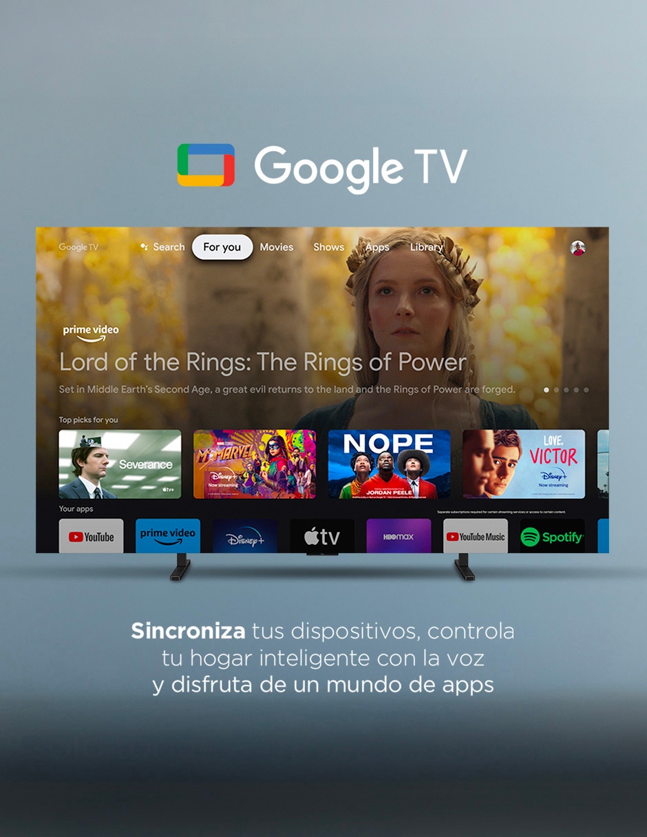 Pantalla Smart TV Tcl QLED de 85 pulgadas 4K/UHD 85A400 con Google TV