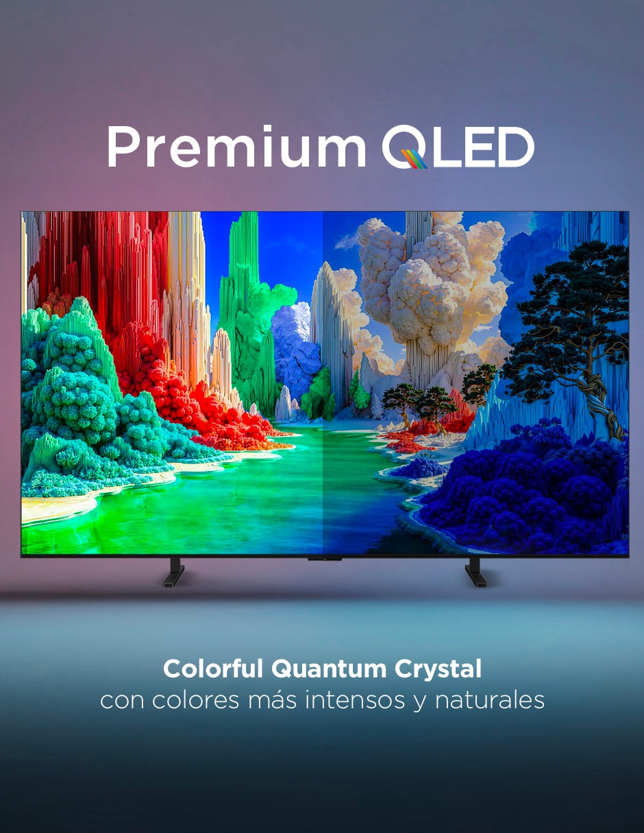 Pantalla Smart TV Tcl QLED de 85 pulgadas 4K/UHD 85A400 con Google TV