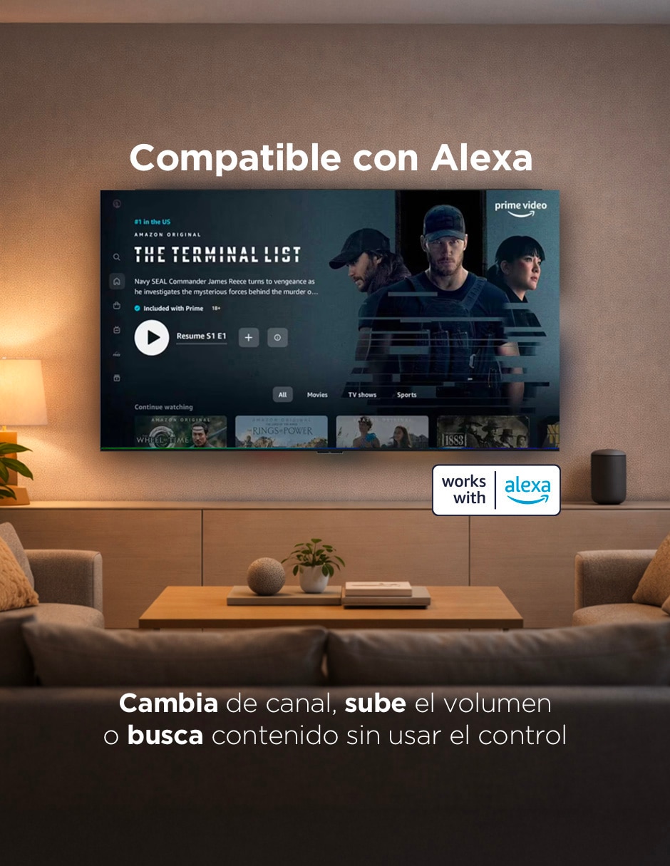 Pantalla Smart TV Tcl QLED de 85 pulgadas 4K/UHD 85A400 con Google TV
