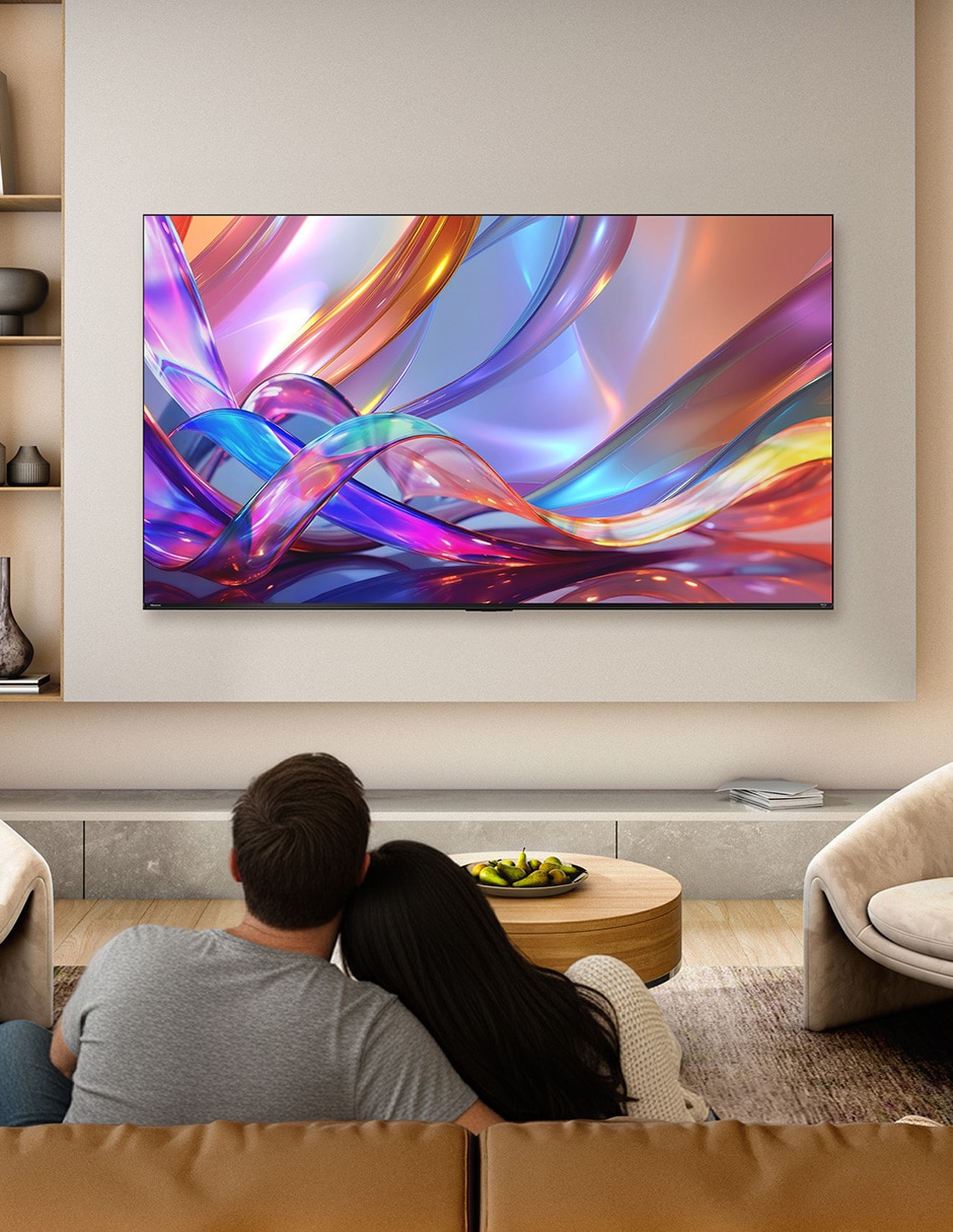 Pantalla Smart TV Hisense QLED de 85 pulgadas 4K/UHD 85QD6SFM con Fire OS con AI Smooth Motion