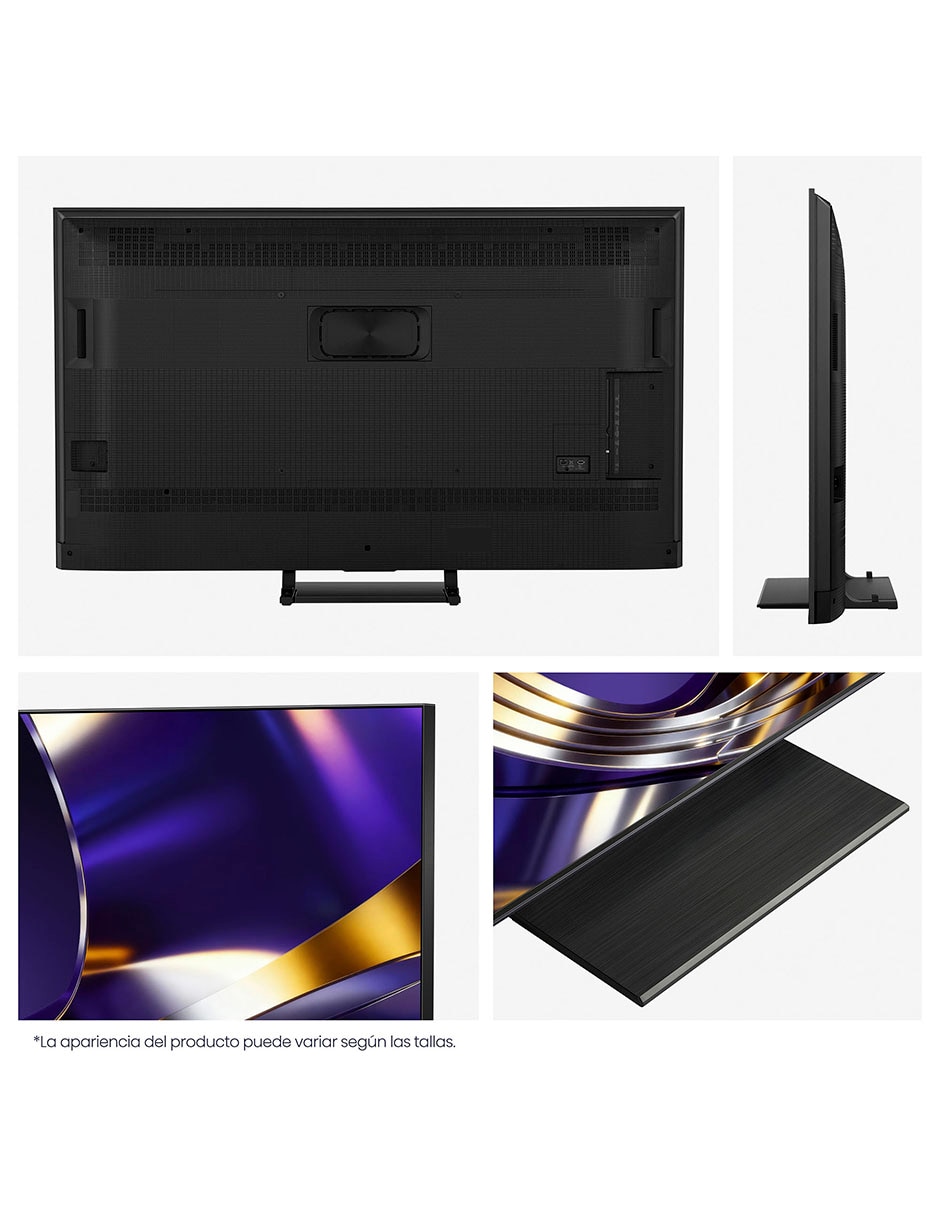 Pantalla Smart TV Hisense Mini LED 65 pulgadas 4K/UHD 65U7SFM con AI Smooth Motion