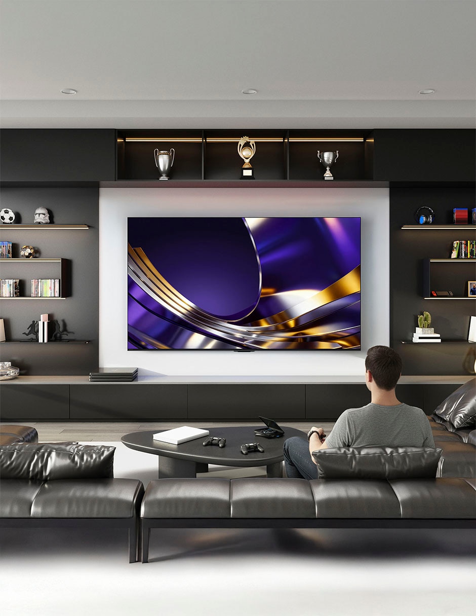 Pantalla Smart TV Hisense Mini LED 65 pulgadas 4K/UHD 65U7SFM con AI Smooth Motion