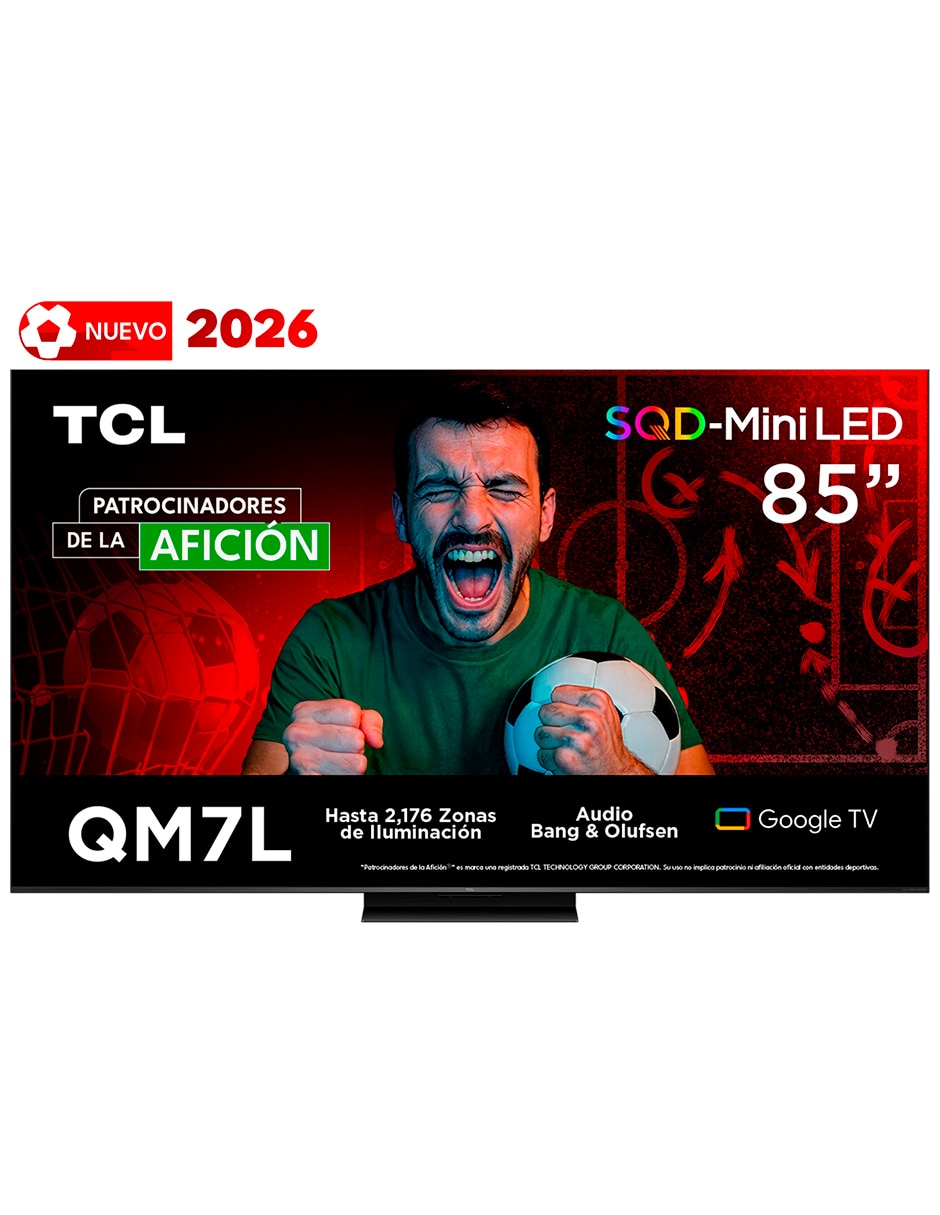 Pantalla Smart TV de 85 pulgadas SQD- mini LED 4K/UHD 85QM7L con Google TV 1