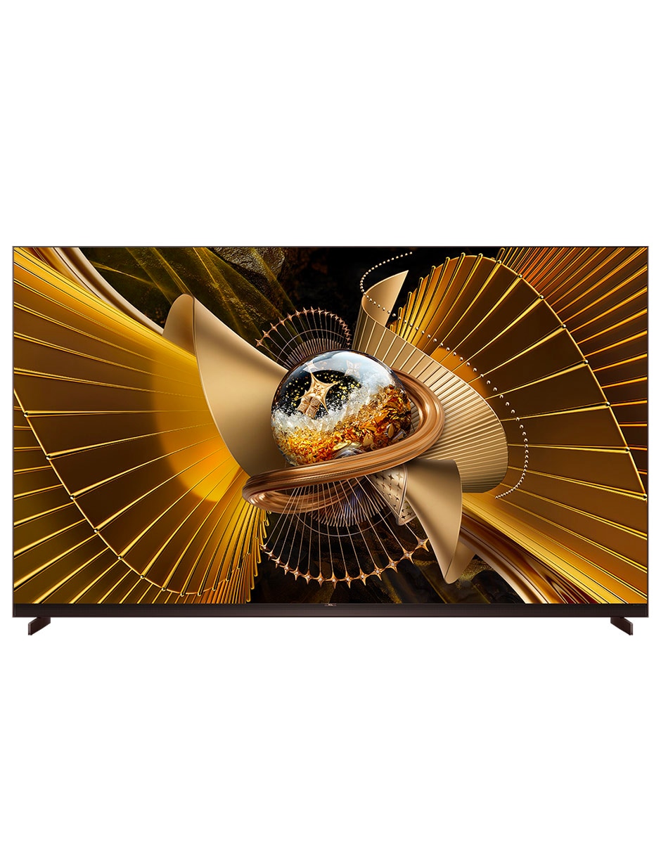 Pantalla Smart TV TCL QD- mini LED de 85 pulgadas 4K/UHD 85X11L con Google TV