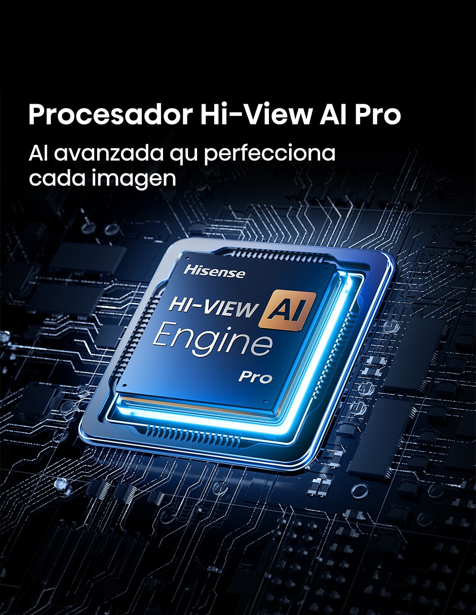 Pantalla Smart TV Hisense Mini LED 85 pulgadas 4K/UHD 85U7SG con Android TV con AI Smooth Motion
