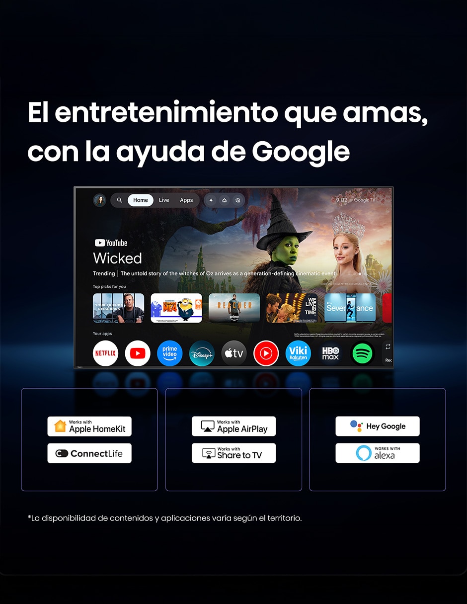 Pantalla Smart TV Hisense Mini LED 85 pulgadas 4K/UHD 85U7SG con Android TV con AI Smooth Motion