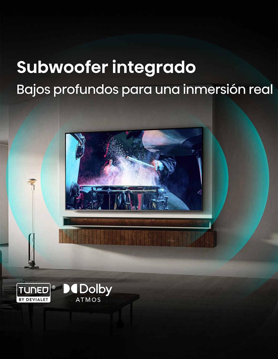Pantalla Smart TV Mini LED 75 pulgadas 4K/UHD 75U6SV con Hi-View AI Engine X 11