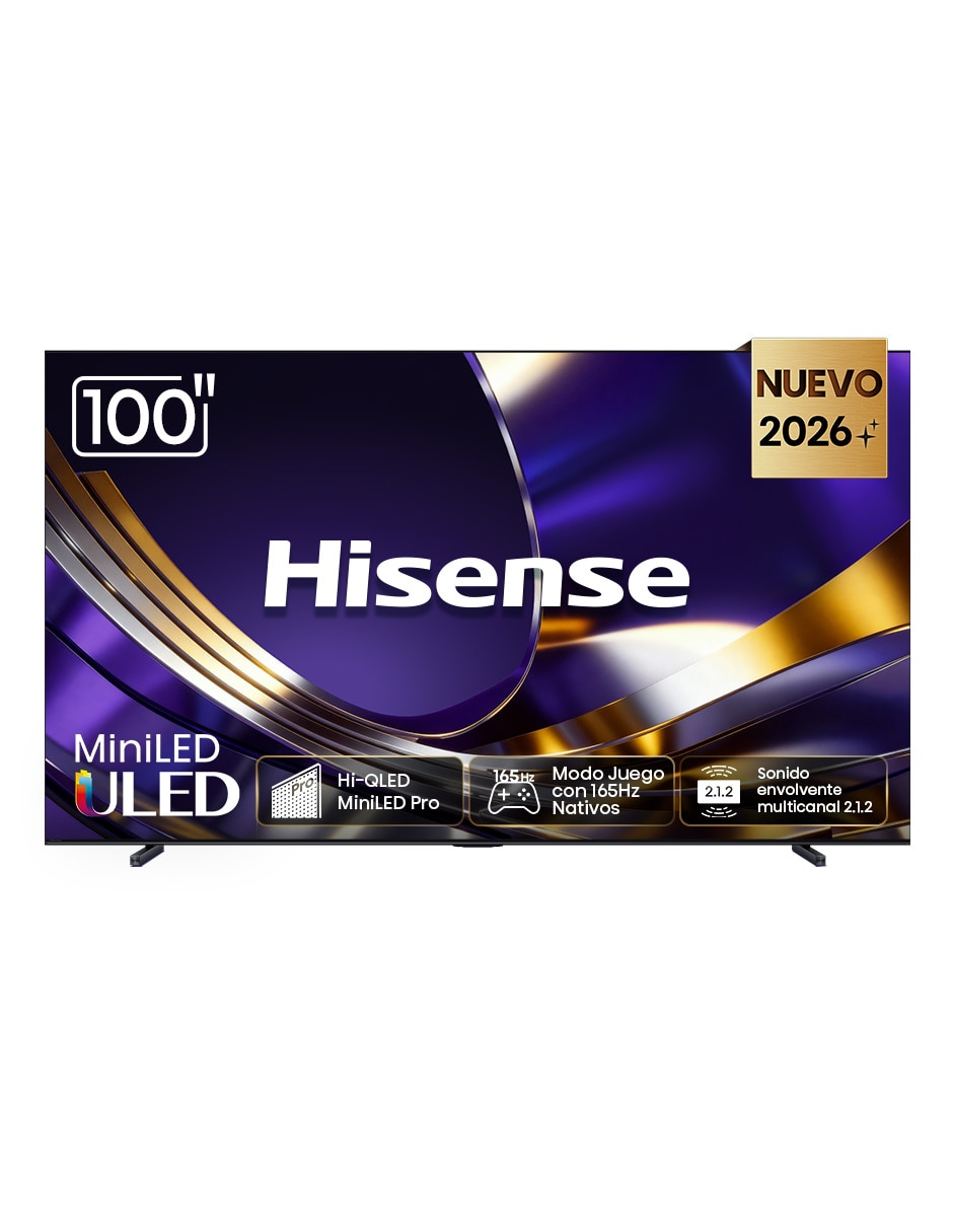 Pantalla Smart TV Mini LED de 100 pulgadas 4K/UHD 100U7SG con Android TV con AI Smooth Motion