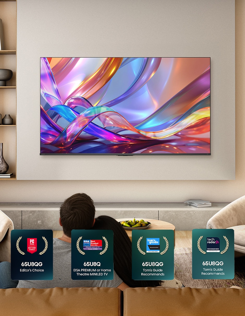 Pantalla Smart TV QLED de 65 pulgadas 4K/UHD 65QD6SFM con Fire OS con AI Smooth Motion 2