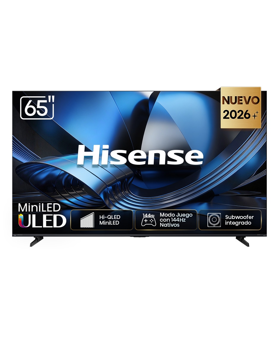 Pantalla Smart TV Mini LED de 65 pulgadas 4K/UHD 65U6SV con Vidaa con AI Smooth Motion
