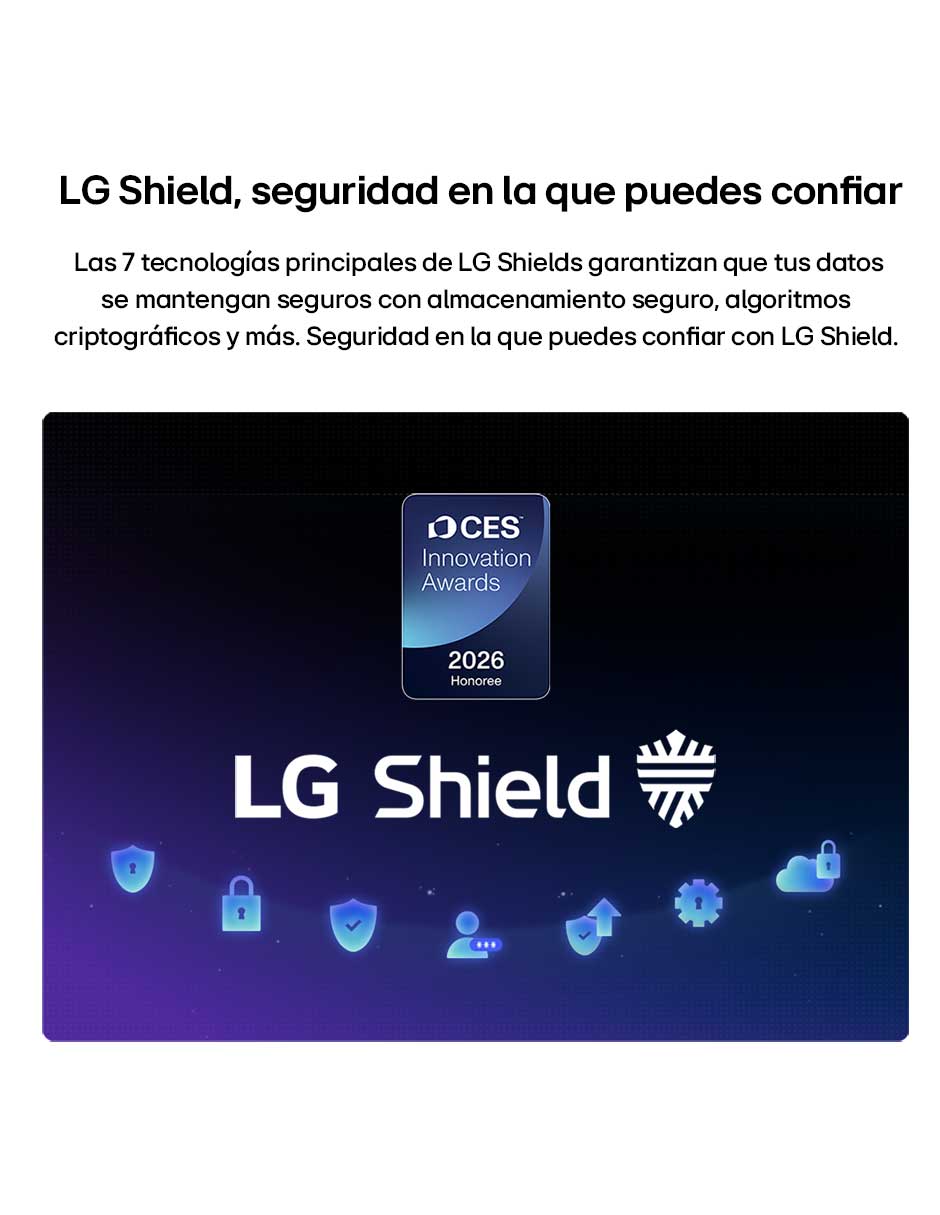 Pantalla Smart TV OLED 65 puadas 4K OLED65G6PSA con evo AI 4