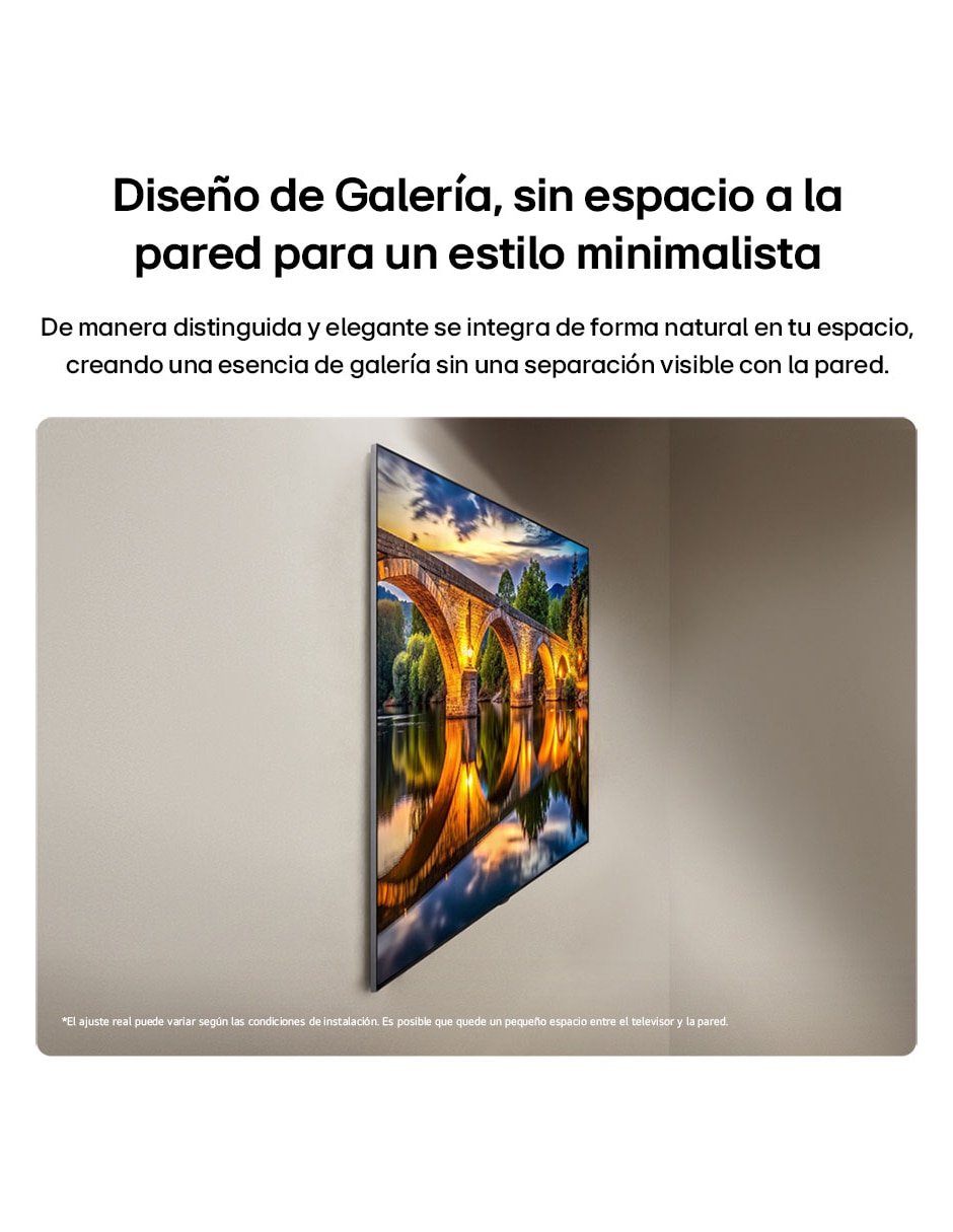 Pantalla Smart TV OLED de 97 puadas 4K/UHD OLED97G6PSA con WebOS con evo AI 2