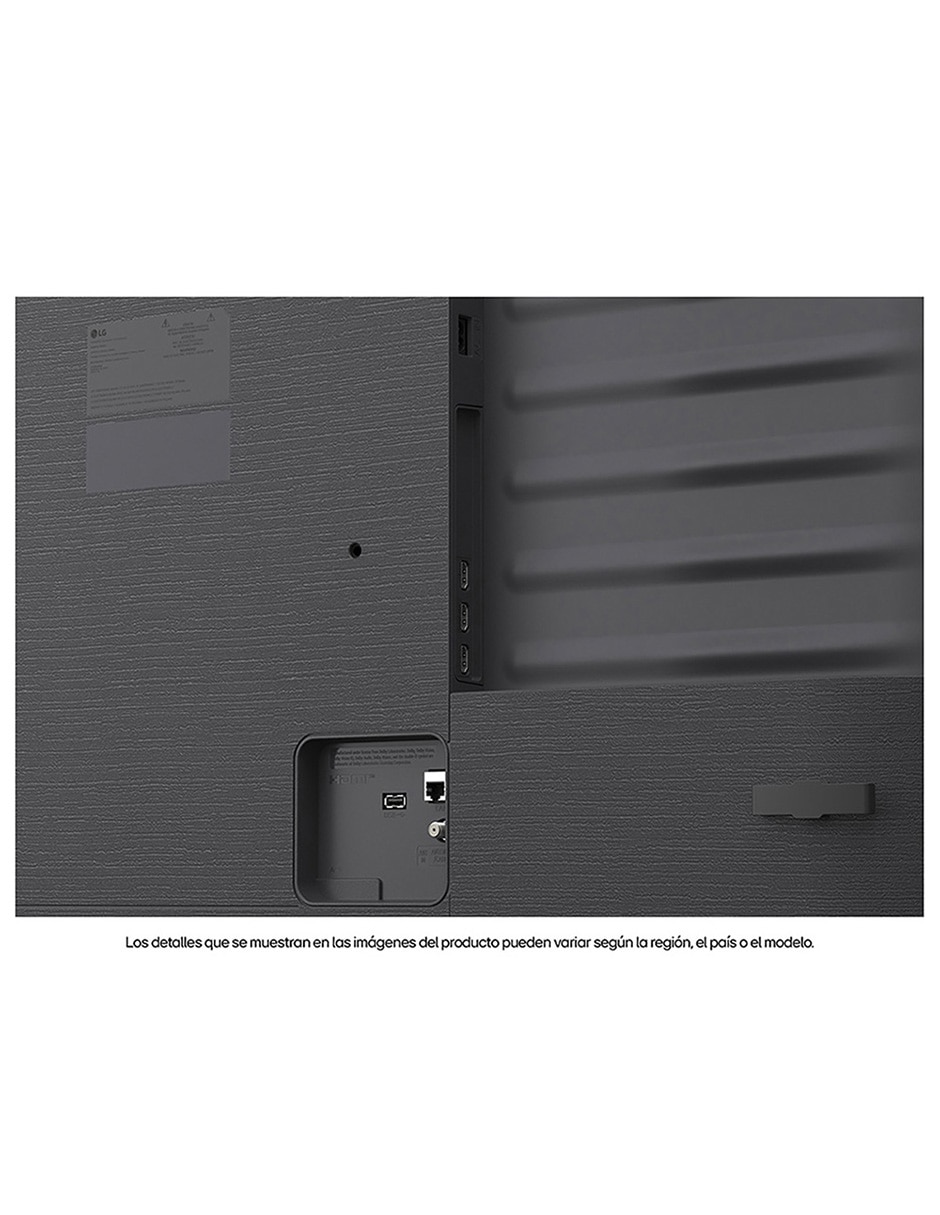 Pantalla Smart TV LG NanoCell de 50 pulgadas 4K/UHD 50NU850BPSA con WebOS