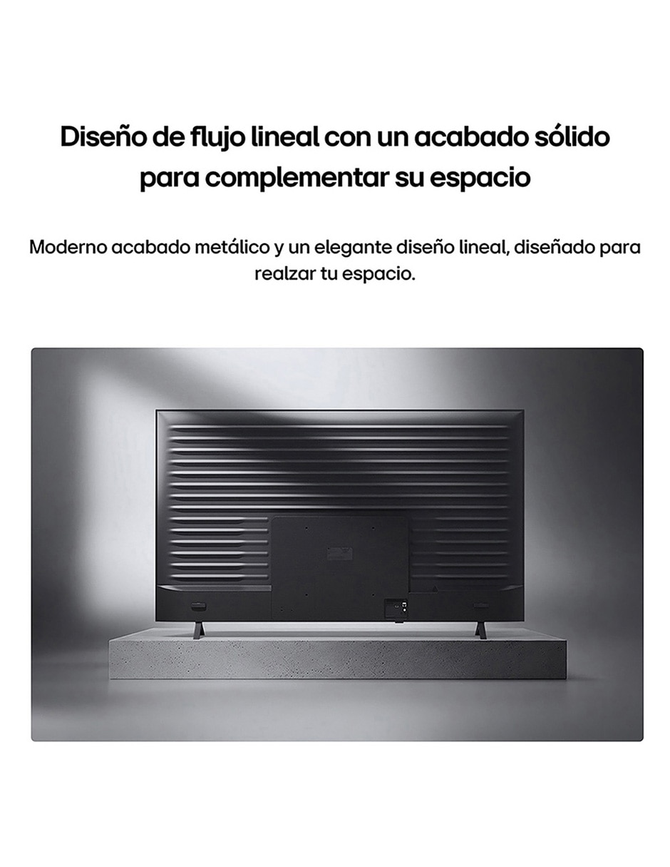 Pantalla Smart TV LG NanoCell de 50 pulgadas 4K/UHD 50NU850BPSA con WebOS
